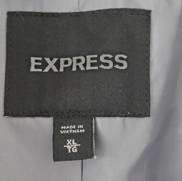 Express Wool Blend Car Coat in Gray size XL New No Tag - Picture 13 of 16